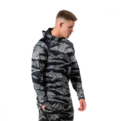 Ανδρικό Φούτερ LS TigerUltralight hoody Anthrax Machines