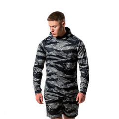 Ανδρικό Φούτερ LS TigerUltralight hoody Anthrax Machines