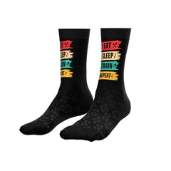 Train - Repeat Sport Socks Anthrax Mashines