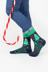Χριστουγεννιάτικες Unisex "Trendy" Κάλτσες TREES