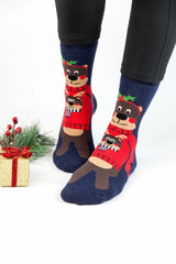 Unisex Christmas Κάλτσες FOX 3 ζευγάρια