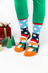 Unisex Christmas Κάλτσες FOX 3 ζευγάρια