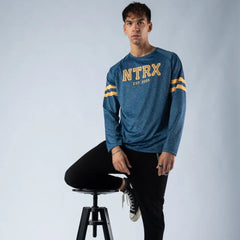 Ανδρική Μπλούζα Varsity - Blue - Pro-Fit LS Anthrax Mashines