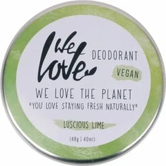 Βιολογικό Αποσμητικό tin Luscious Lime We Love The Planet 48g