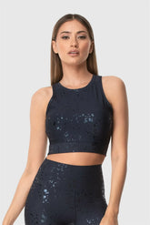 Γυναικείο Αθλητικό Μπουστάκι Shiny Splash Blue Superstacy