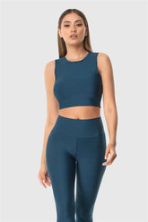 Crop Top Royal Blue Superstacy