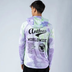 Ανδρικό Φούτερ World Tour - July - LS Ultralight Hoody Anthrax Machines