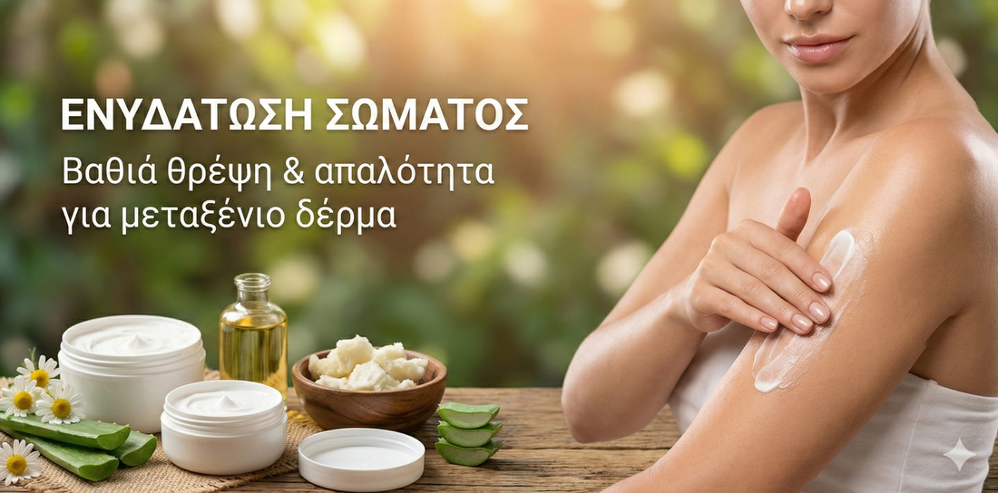 Ενυδάτωση Σώματος Με Βιολογικά Προϊόντα - Body Lotion