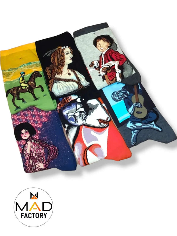 Paint Art Socks Σετ 6 Κάλτσες