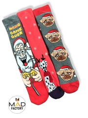 Κάλτσες Χριστουγεννιάτικες Play Time Mad Socks  Σετ 3 τμχ
