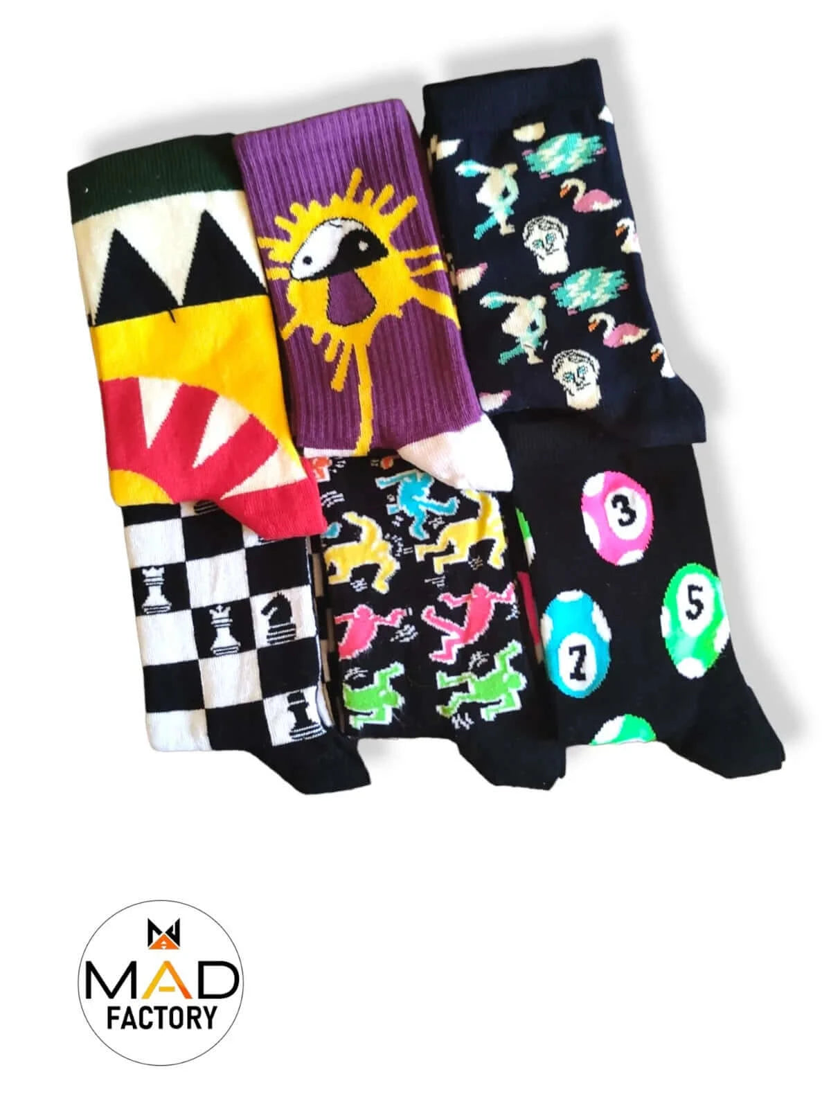 Happy Hour Socks Σετ 6 Κάλτσες
