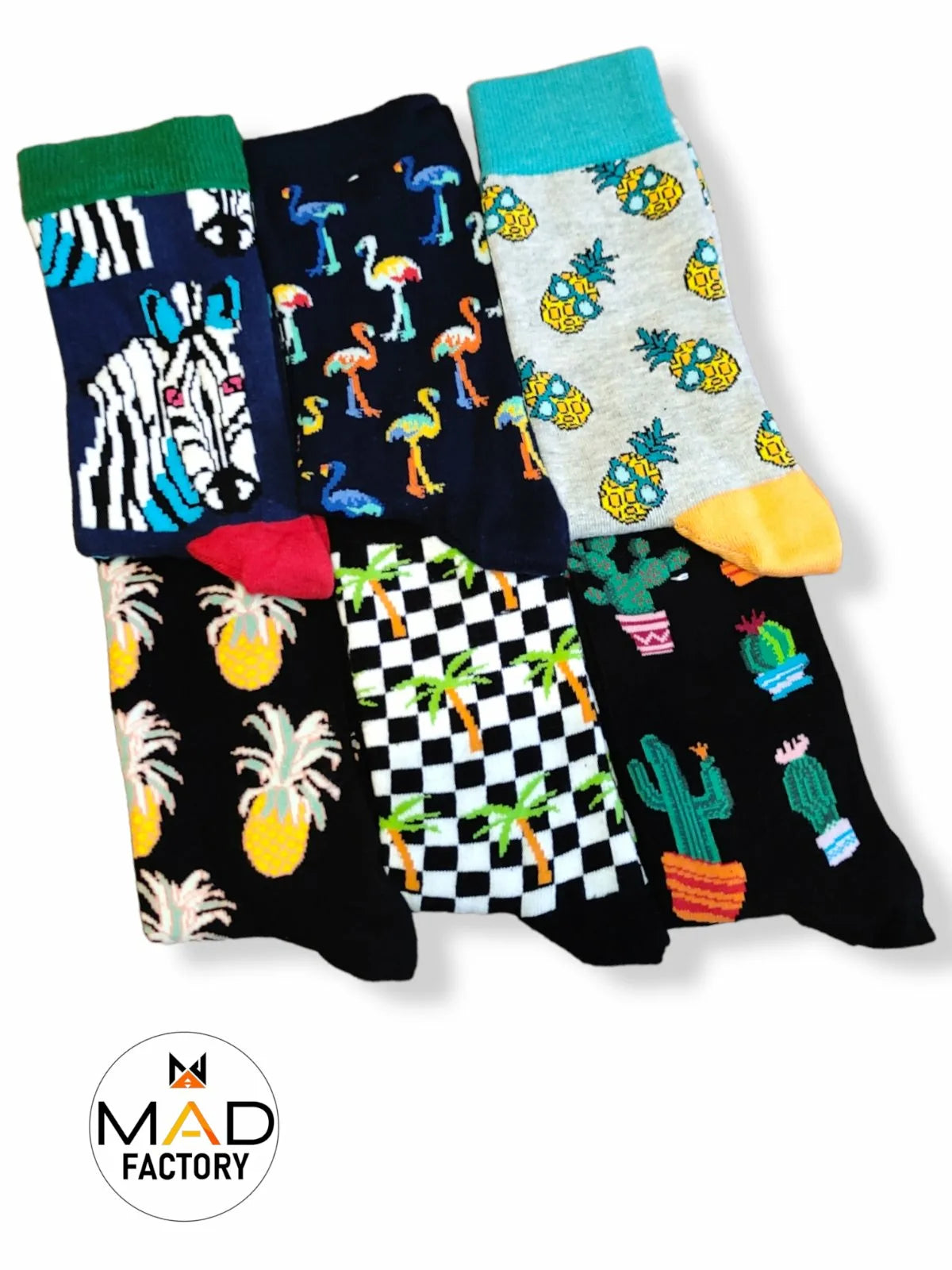 Tropical Socks Σετ 6 Κάλτσες