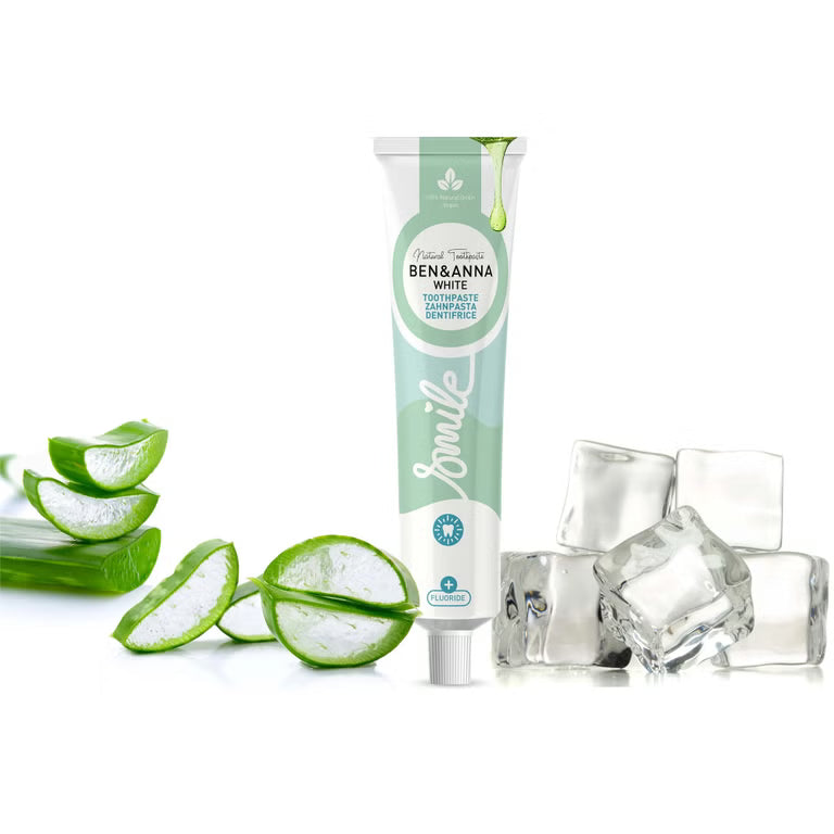 Ben & Anna | Οδοντόκρεμα White με φθόριο, 75ml
