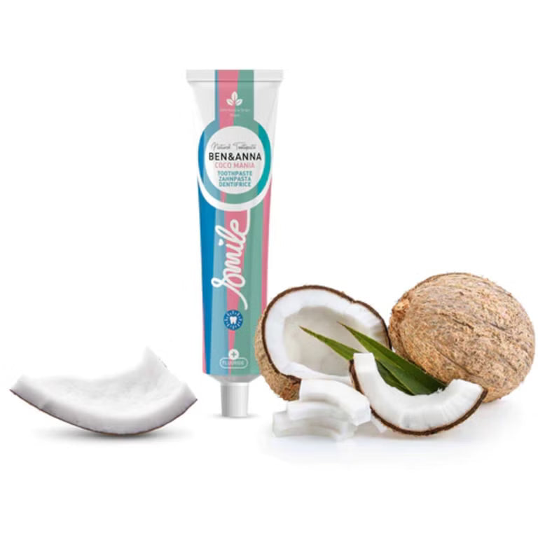 Ben & Anna | Οδοντόκρεμα Coco Mania με φθόριο 75ml