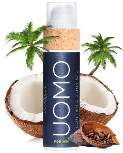 Uomo Sun Tan & Body Oil for Men 110ml Cocosolis