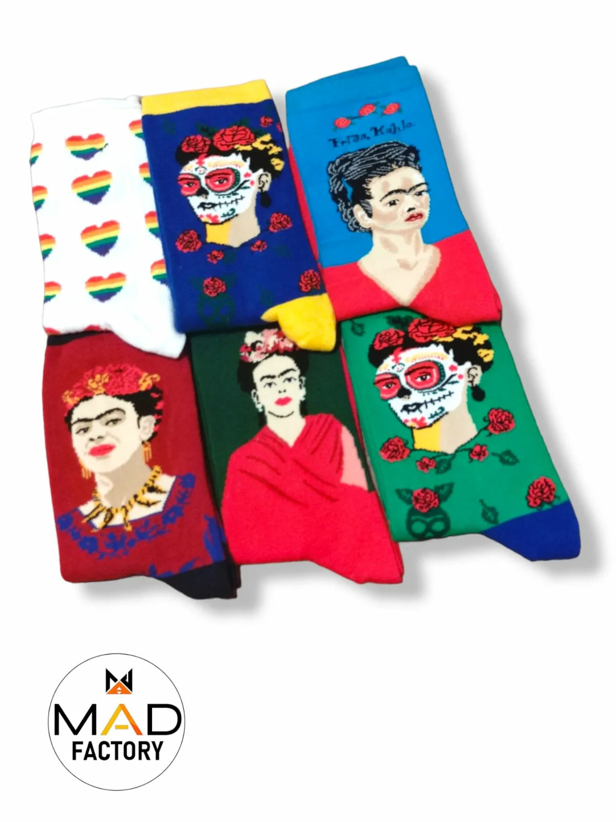 Frida Khalo Socks Σετ 5+1 - Madfactory