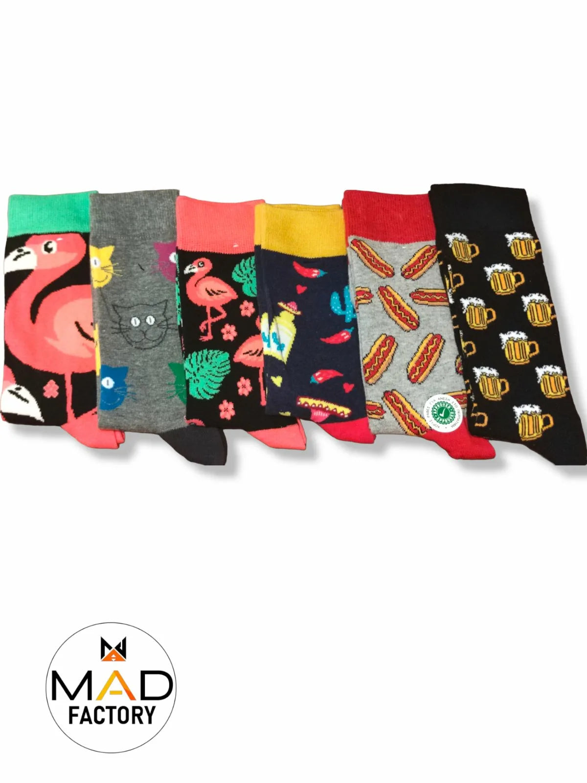 Yolo Socks Σετ 6 Κάλτσες