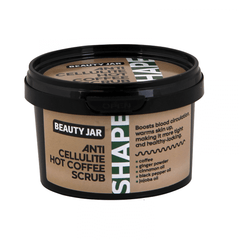 Beauty Jar SHAPE “ANTI-CELLULITE HOT COFFEE SCRUB” με Καφέ Kατά της Κυτταρίτιδας 250g