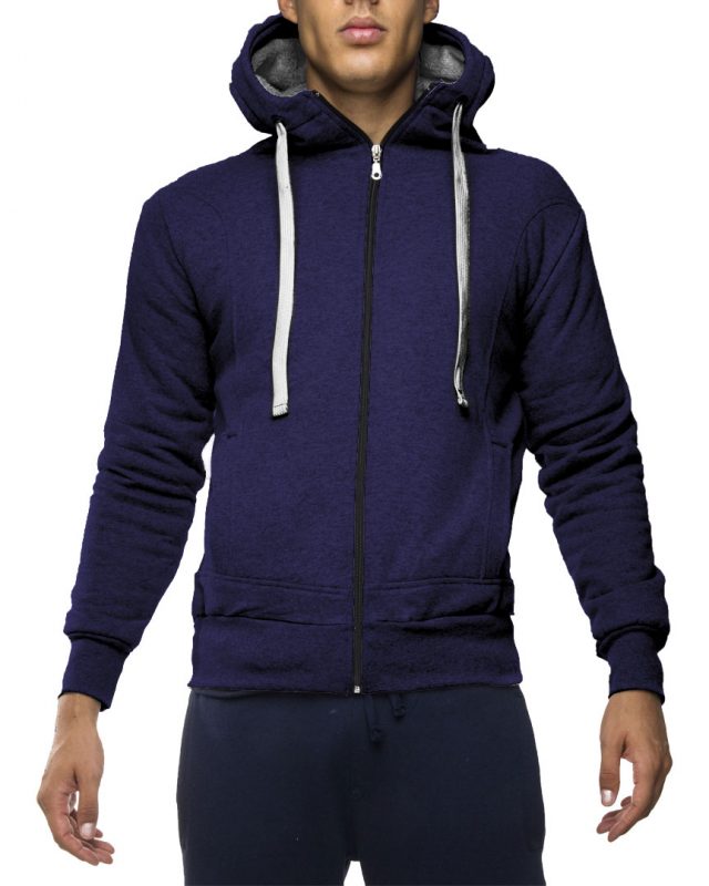 Ζακέτα Unisex τρίκλωνη με γούνινη επένδυση #911m