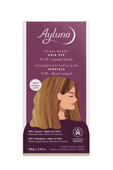 Ayluna 100% Βιολογική Βαφή Μαλλιών Caramel Blonde Nr30