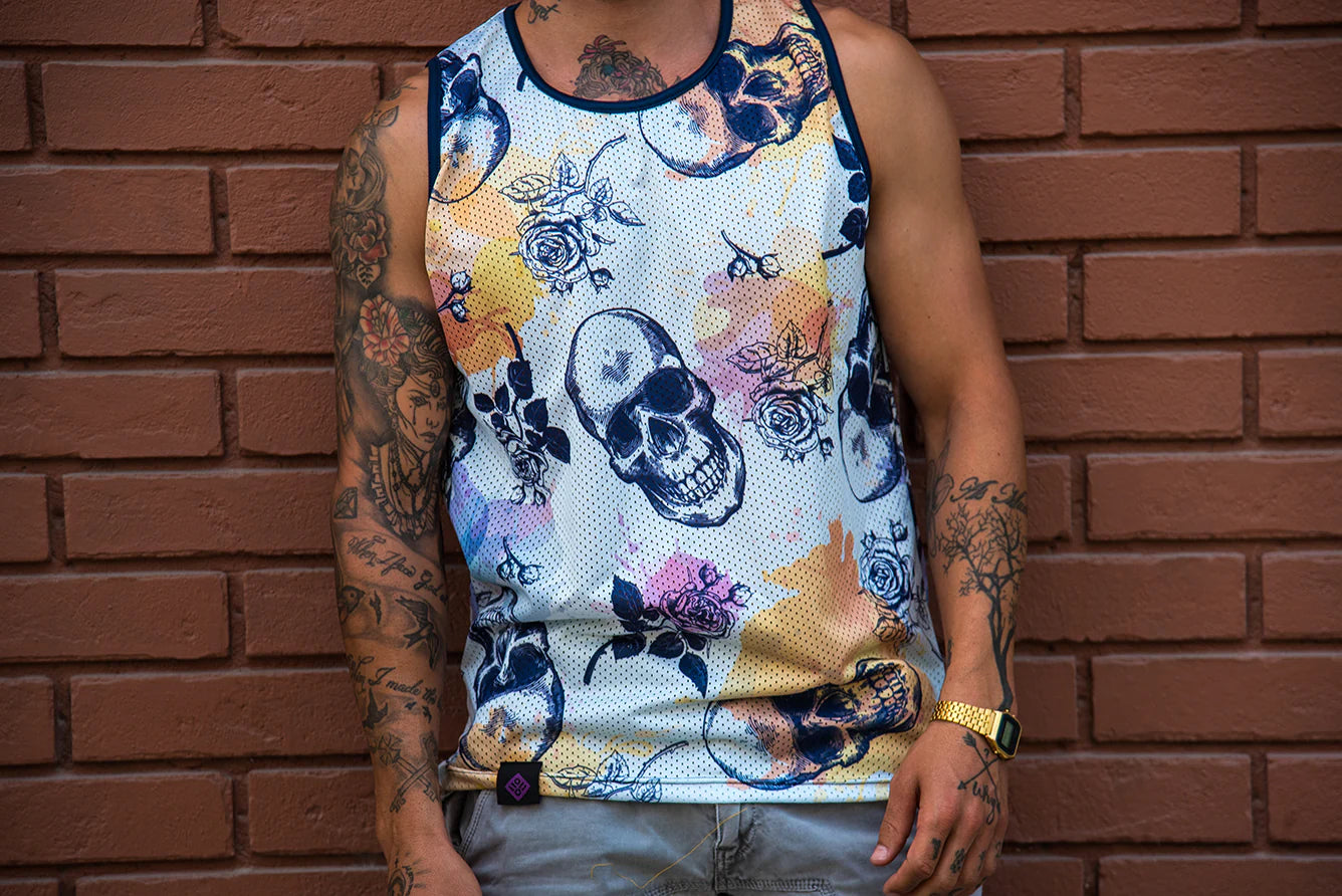 Air Lite Tank Top Skulls NoHo Collections