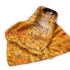 Φουλάρι Art Διπλής Όψης Gustav Klimt "Portrait of Adele''