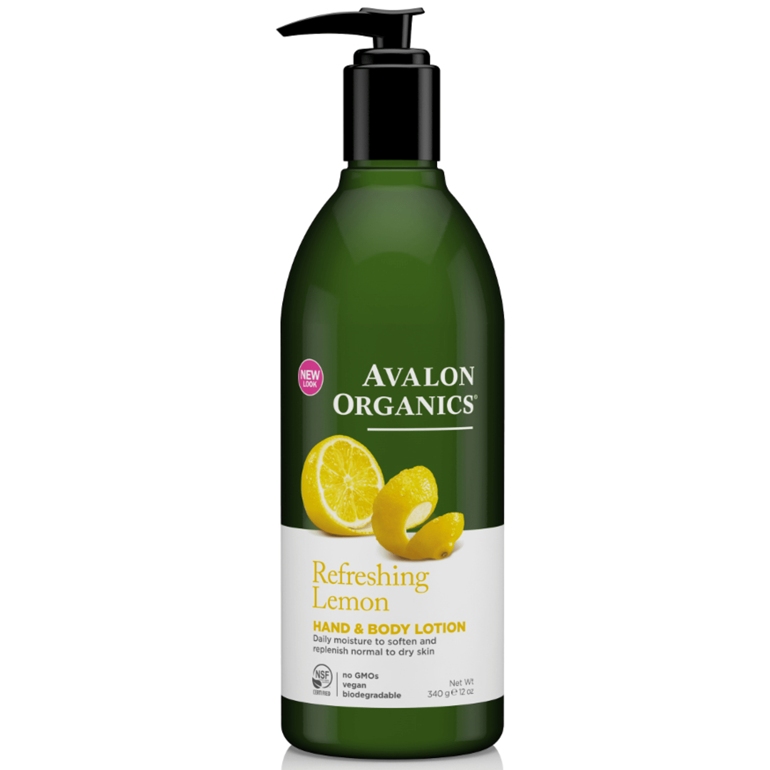 Γαλάκτωμα Σώματος και Χεριών με Λεμόνι 340gr Avalon Organics