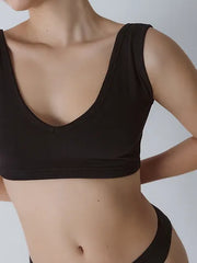 Basic Triangle Top - Εξώπλατο Σουτιέν - Oratia Organic Underwear