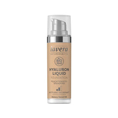Υγρό Make-up με Υαλουρονικό οξύ Honey Sand 03 30ml Lavera
