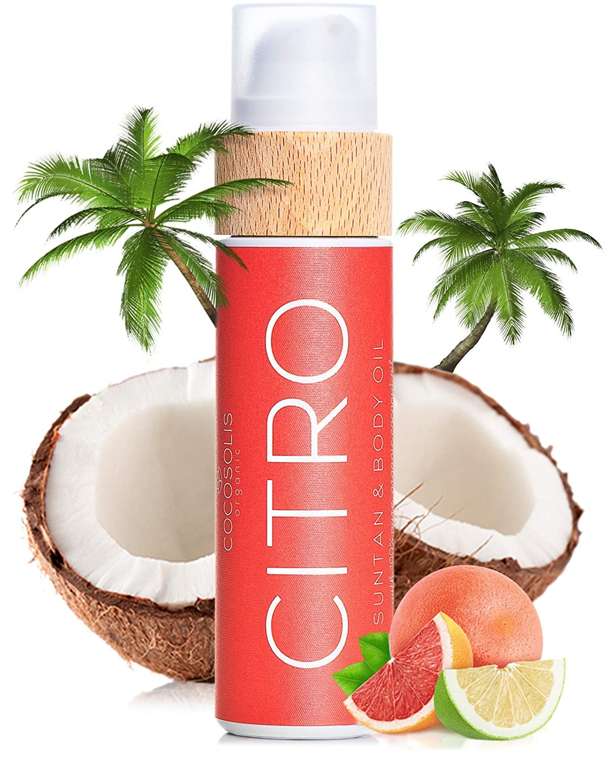 Citro Sun Tan & Body Oil 110ml Cocosolis