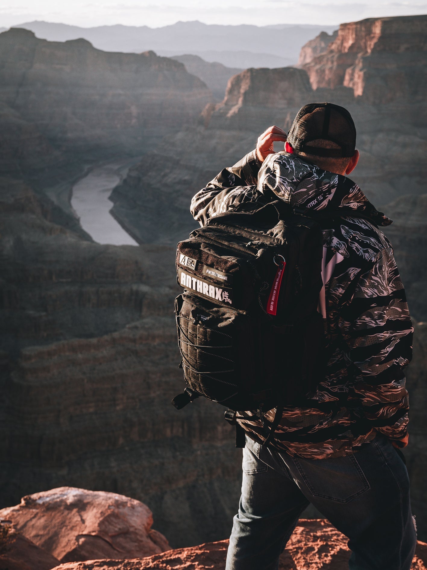 Deployment 3.0 Backpack - Black Green 45L Anthrax Machines