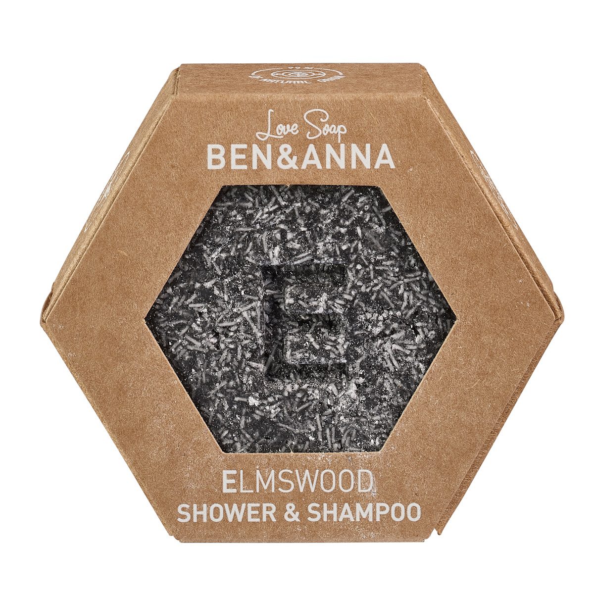 Ben & Anna | LOVE Soap Αφρόλουτρο και Σαμπουάν σε μπάρα Elmswood 60gr