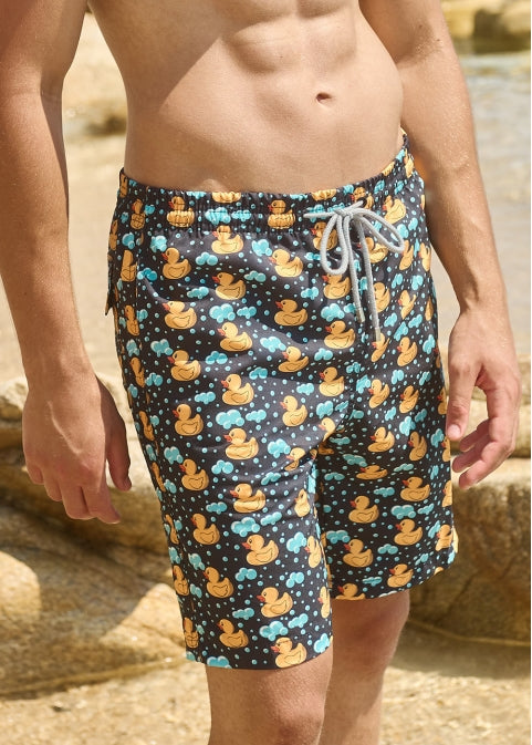 Rubber Duck Long Men Swimwear Nikama