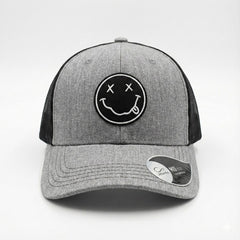 Nirvana Smile Caps Grey One Size Με Δίχτυ | Madfactory
