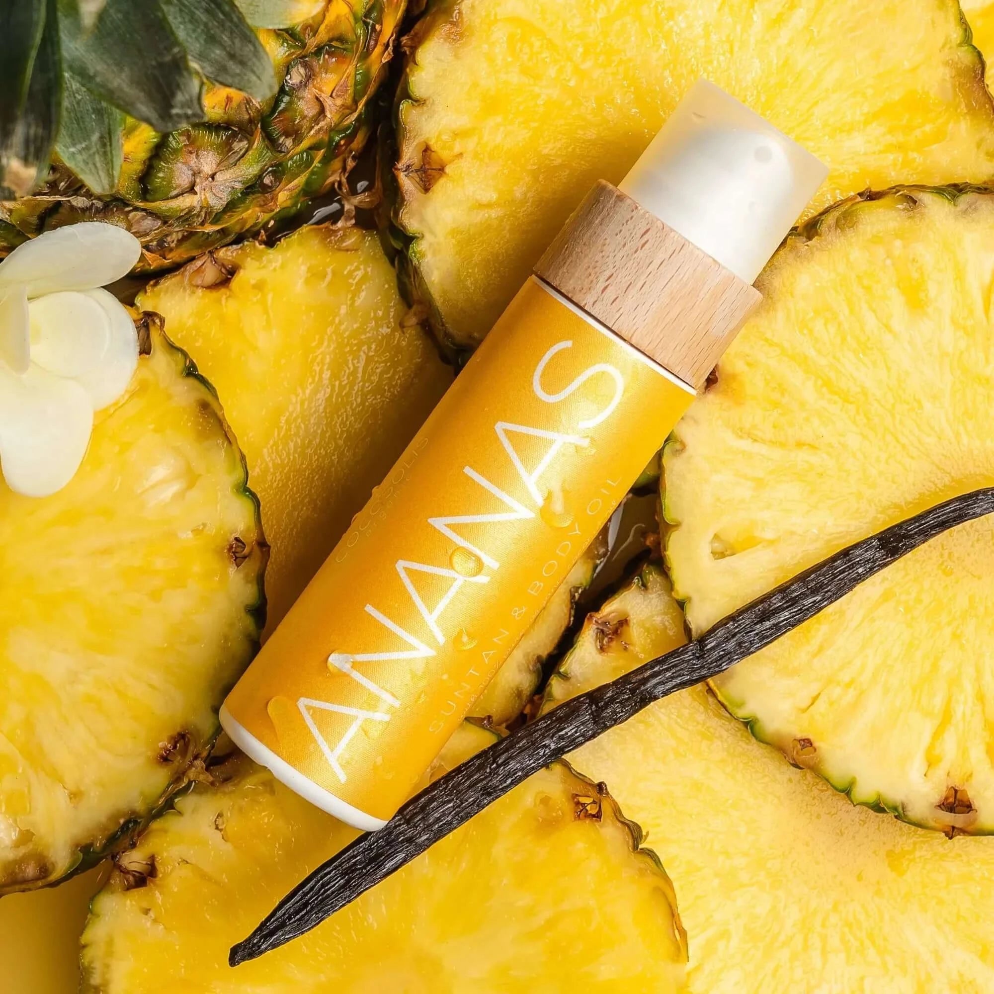 Ananas Sun Tan & Body Oil 110ml Cocosolis
