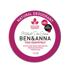 Ben & Anna | Αποσμητική κρέμα Pink Grapefruit 45gr