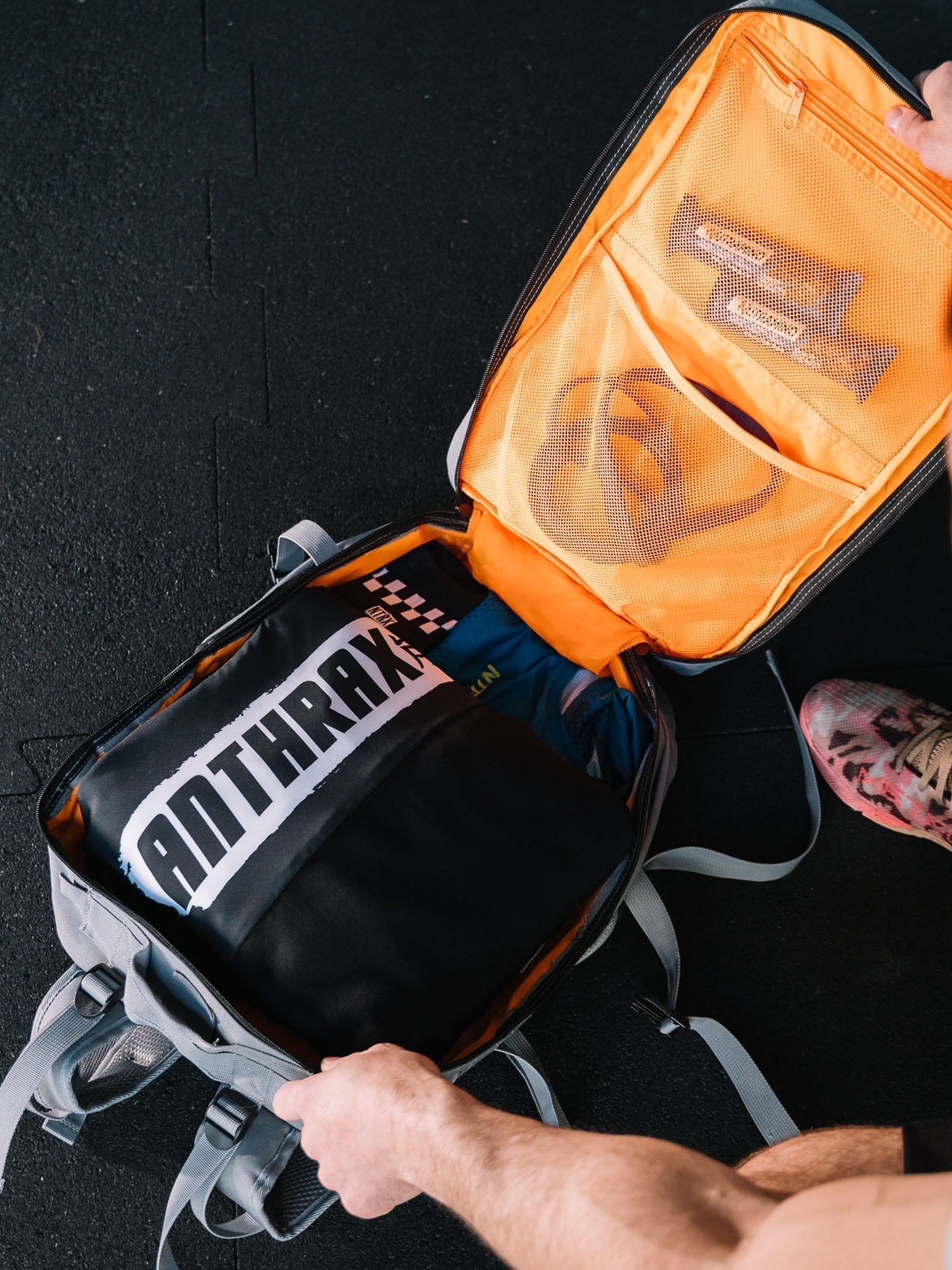 Deployment 3.0 Backpack - Black Yellow 45L Anthrax Machines