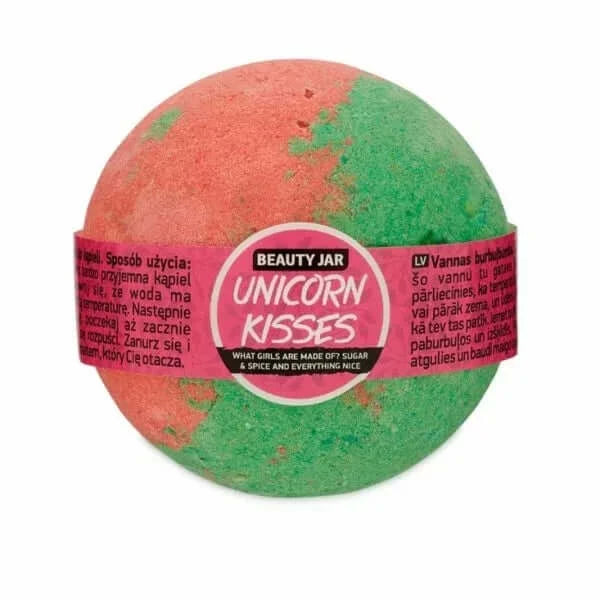 Beauty Jar Βόμβα Μπάνιου “UNICORN KISSES” Bath Bomb 150g