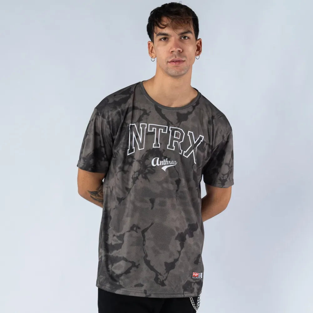 Ανδρικό Κοντομάνικο A-Unit - Dark Beige - Sport T-Shirt Anthrax Mashines