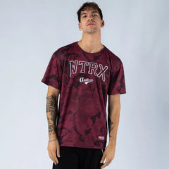 Ανδρικό Κοντομάνικο A-Unit - Maroon - Sport T-Shirt Anthrax Mashines