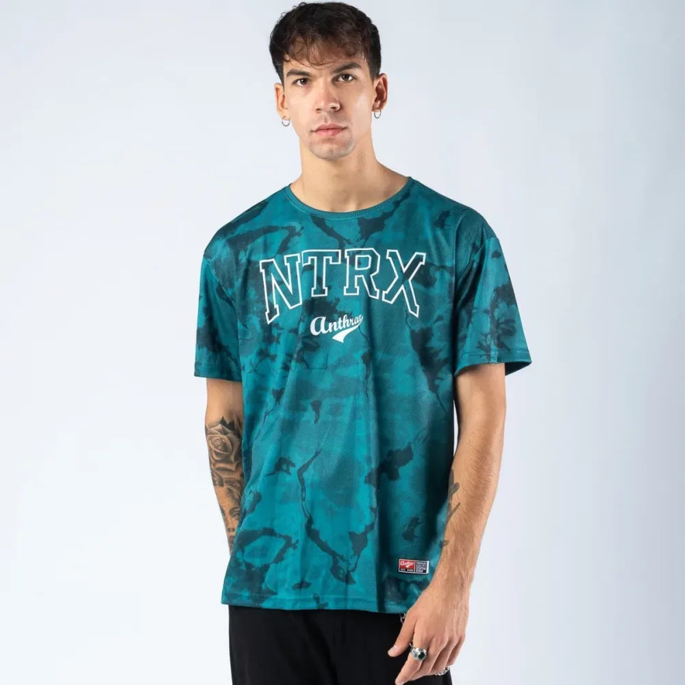 A-Unit - Petrol Gree Sport T-Shirt Anthrax Mashines