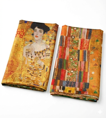 Φουλάρι Art Διπλής Όψης Gustav Klimt "Portrait of Adele''