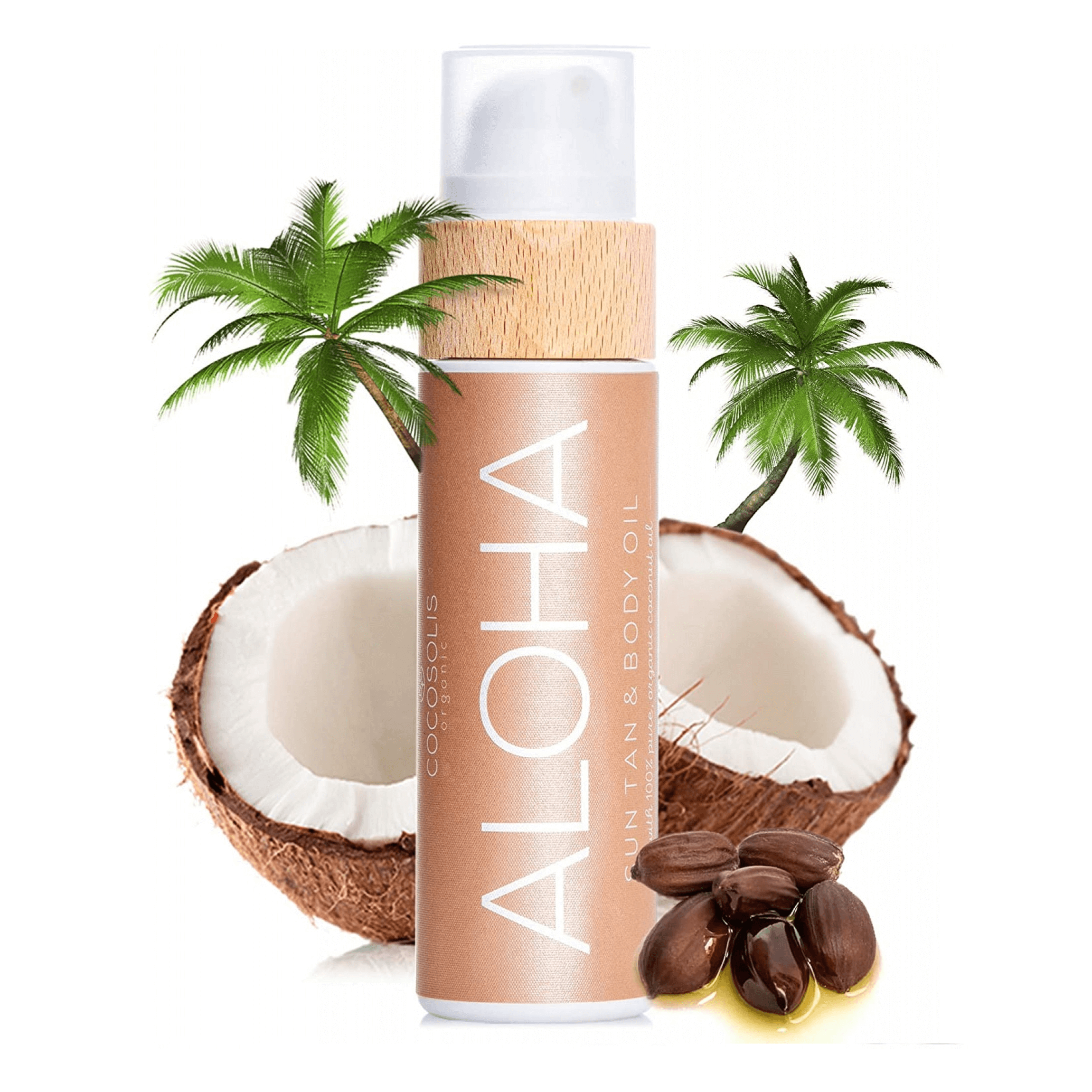 Aloha Sun Tan Body Oil 110ml Cocosolis