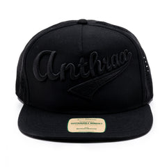 Anthrax Snapback Cap - Eco Black Anthrax Machines