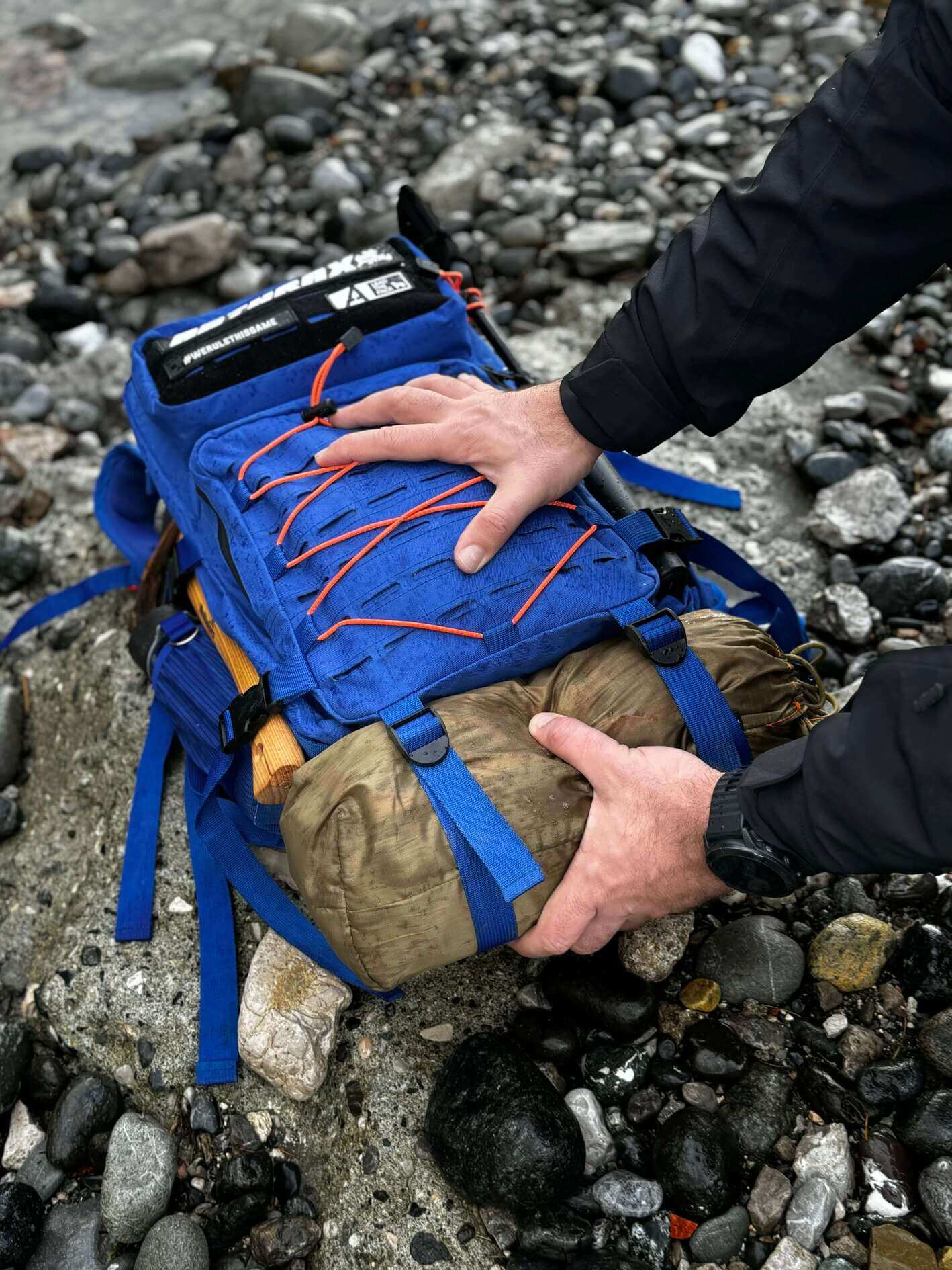 Deployment 3.0 Backpack - Royal Blue 45L Anthrax Machines