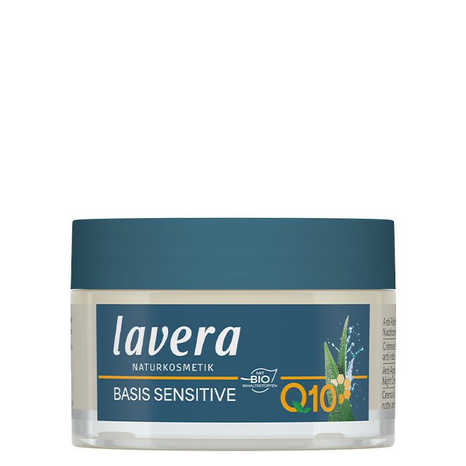 LAVERA - Q10 Κρέμα Νυκτός Basis (με αντιγηραντική δράση) 50ml