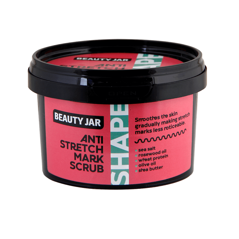 Beauty Jar SHAPE “ANTI-STRETCH MARK SCRUB” Srcub Kατά Των Ραγάδων 400g