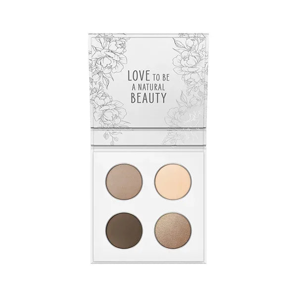 Glorious Mineral Eyeshadows Τετραπλή Σκιά –  Lovely Nude 01 – Lavera 4x0,8g