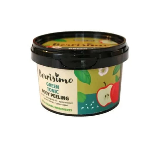 Beauty Jar Berrisimo “Green Tonic” Απολεπιστικό Scrub Σώματος 400g