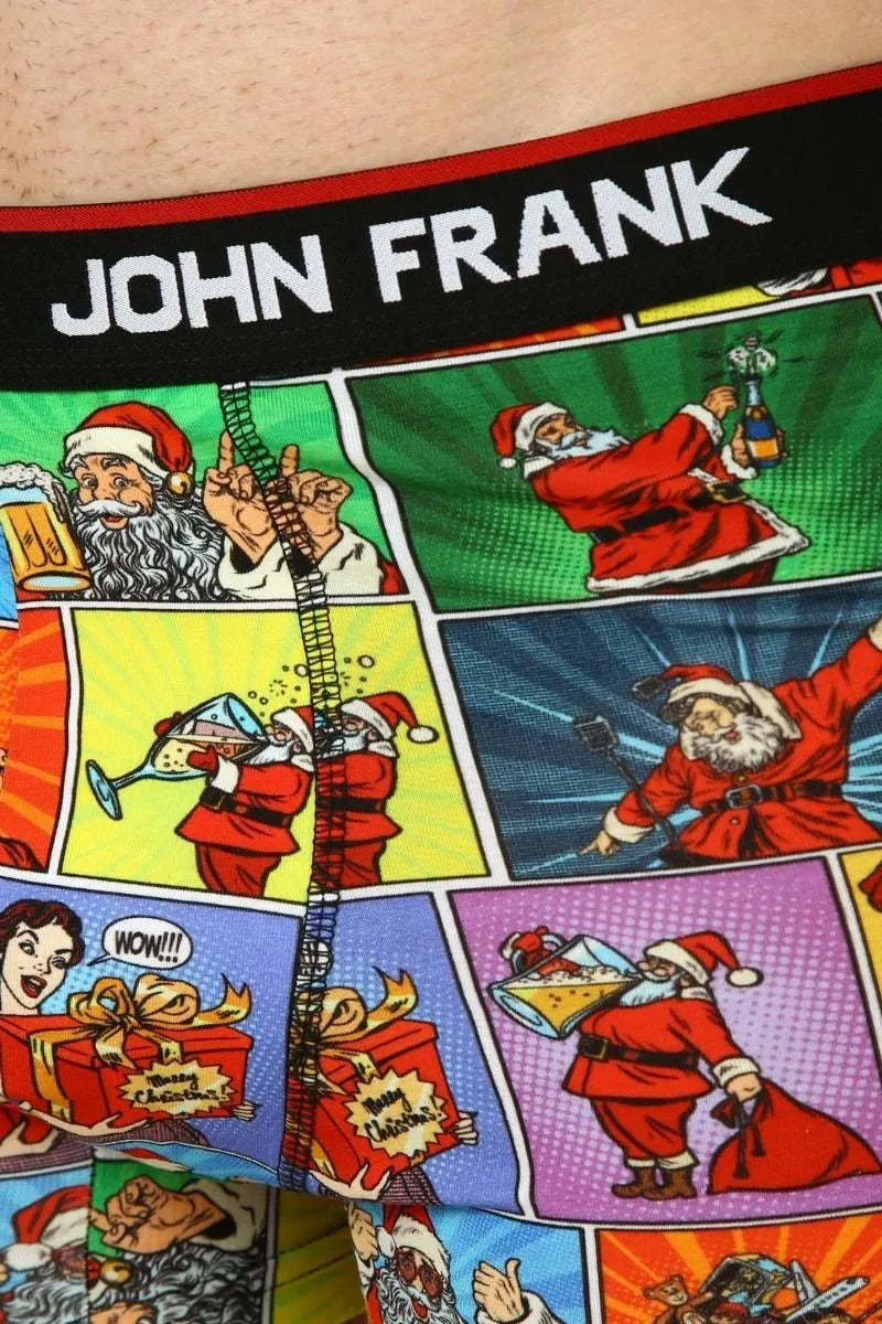 Εσώρουχο Boxer "John Frank" NEW YEAR COMICS - Christmas Edition